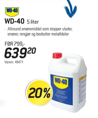 Thansen Wd-40 tilbud