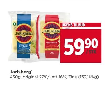 Meny Jarlsberg ® tilbud