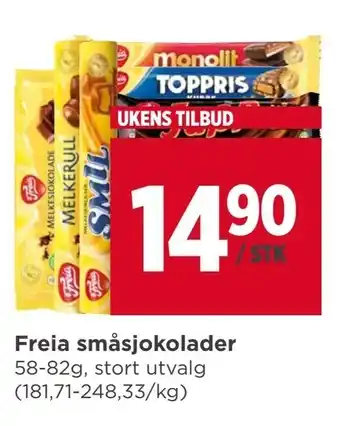 Freia småsjokolader