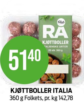 Kiwi Kjøttboller italia tilbud