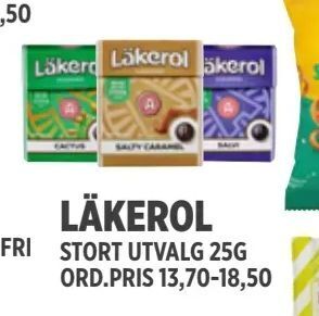 Jacobs Läkerol tilbud
