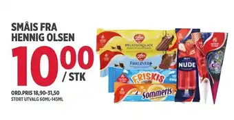 Jacobs Småis fra hennig olsen tilbud
