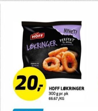 Bunnpris Hoff løkringer tilbud