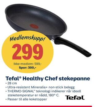 Coop Extra Tefal stekepanne tilbud