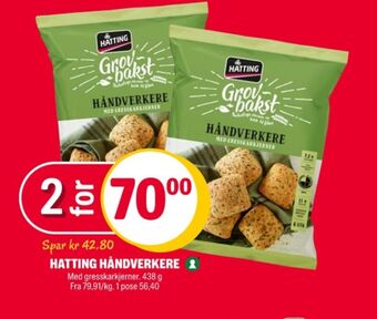 Coop Extra Hatting rundstykker tilbud