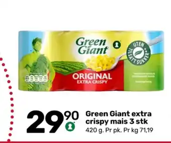 Green giant mais