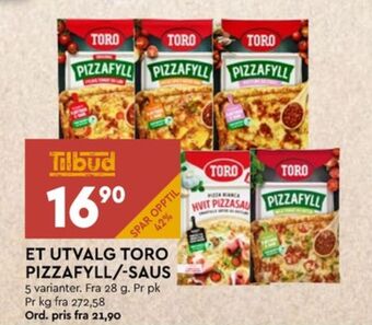 Coop Mega Toro saus tilbud