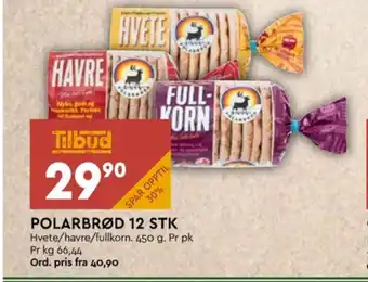 Coop Mega Polarbrød brød tilbud