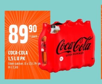 Coop Obs Coca-cola zero brus tilbud
