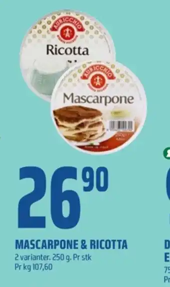 Coop Obs Auricchio mascarpone tilbud