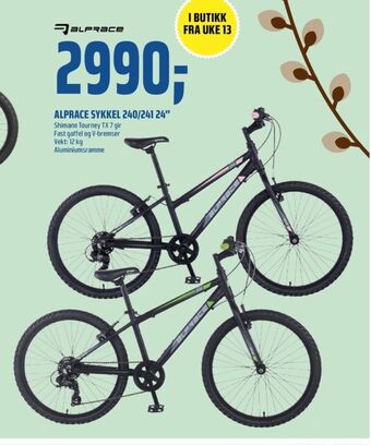 Coop Obs Alprace sykkel tilbud