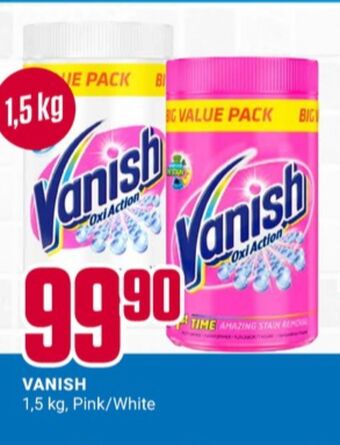 Europris Vanish flekkfjerner tilbud