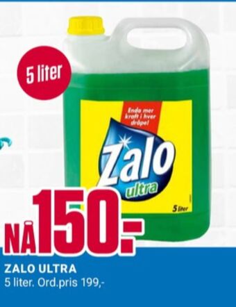 Europris Zalo oppvaskmiddel tilbud