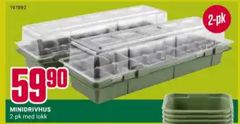 Europris Ukjent minidrivhus tilbud