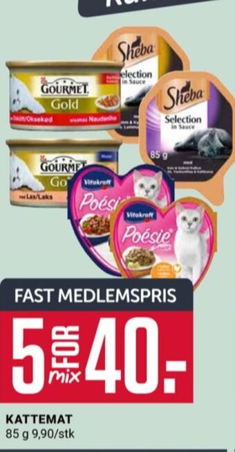 Europris Vitakraft kattemat tilbud