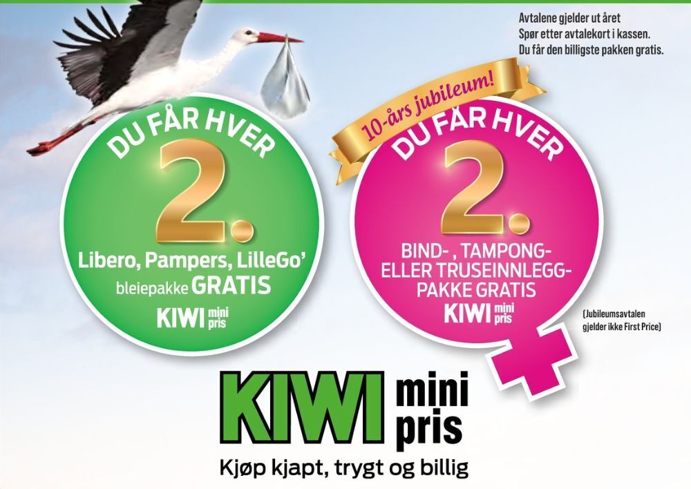 Kiwi Kiwi mini pris imageannons tilbud