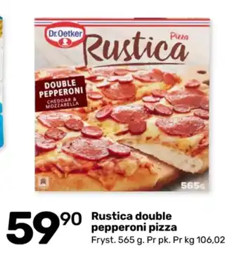 Matkroken Rustica pizza tilbud