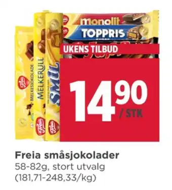 Meny Monolit sjokoladebar tilbud