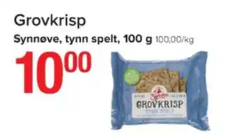 Synnøve finden knekkebrød
