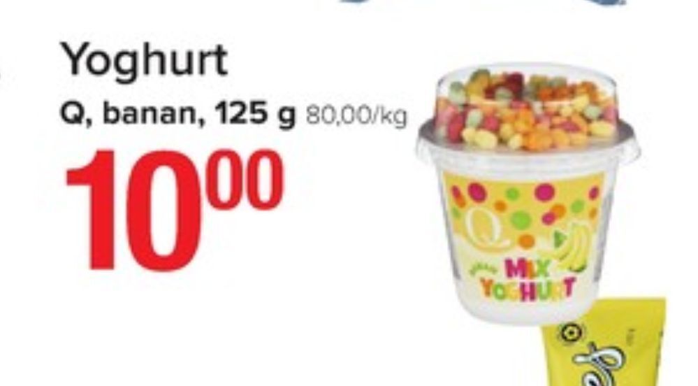 Spar Q yoghurt tilbud