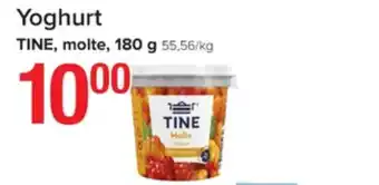 Spar Tine yoghurt tilbud