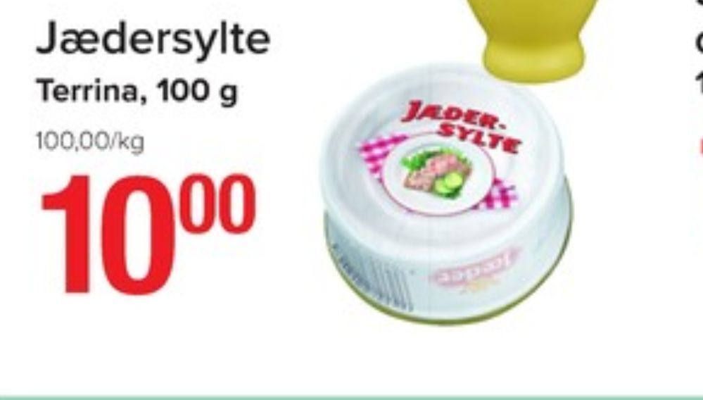 Spar Jæder sylte tilbud