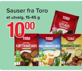 Spar Toro saus tilbud