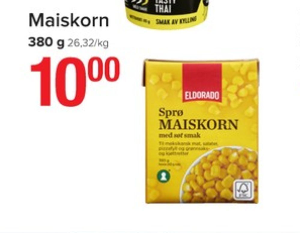 Spar Eldorado mais tilbud