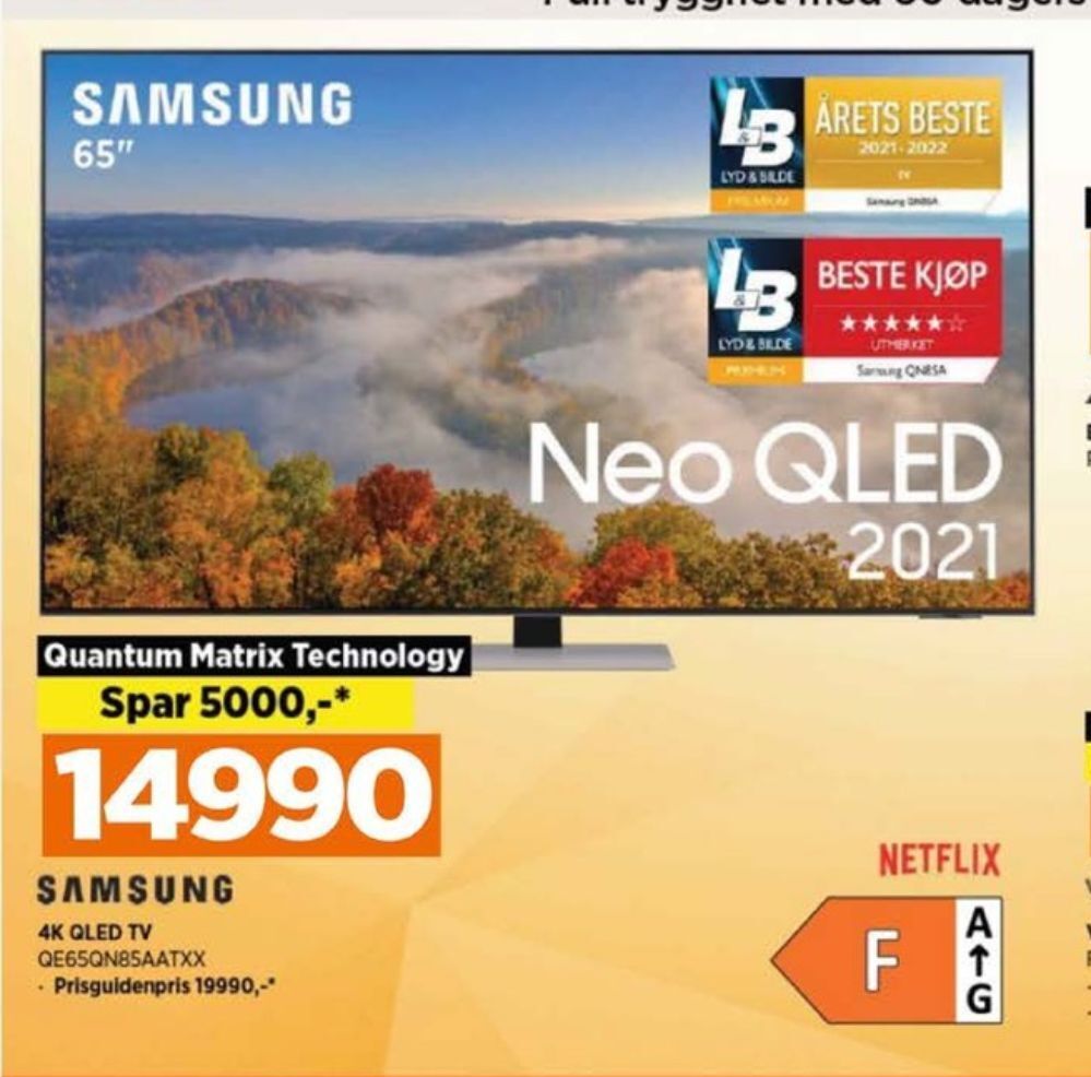 POWER Samsung tv tilbud
