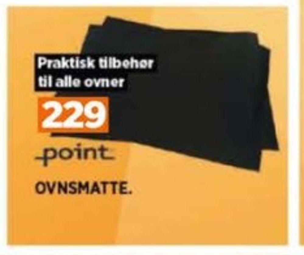 POWER Point ovnsmatte tilbud