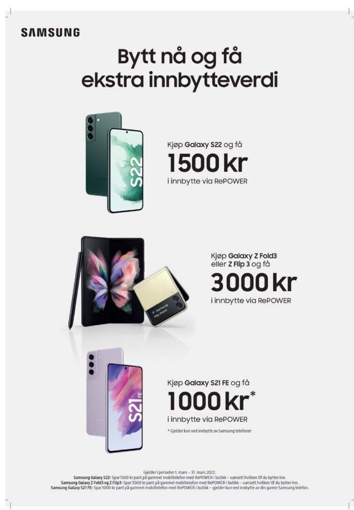 POWER Samsung imageannons tilbud