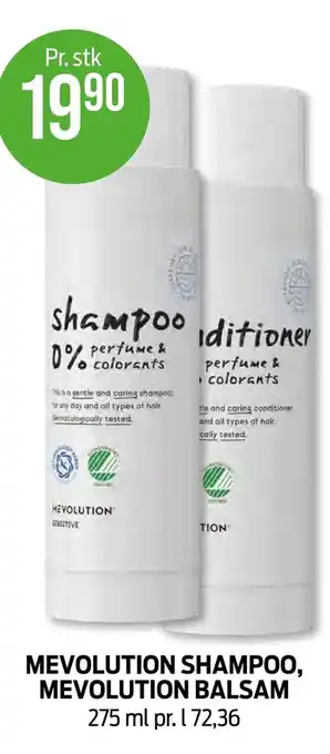 Kiwi Mevolution shampoo, mevolution balsam tilbud