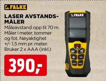 jem & fix Laser avstandsmåler tilbud