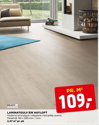 jem & fix Laminatgulv eik hayloft tilbud