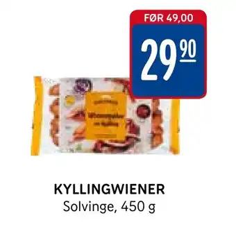 Rema 1000 Kyllingwiener tilbud