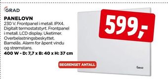 jem & fix Panelovn tilbud