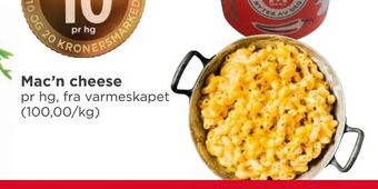 Meny Mac'n cheese tilbud