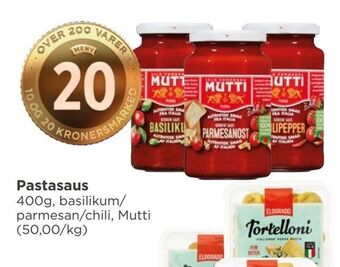Meny Pastasaus tilbud