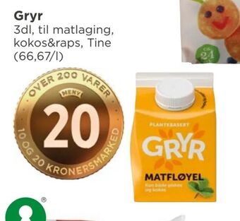 Meny Gryr tilbud