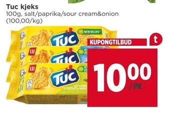 Meny Tuc kjeks tilbud