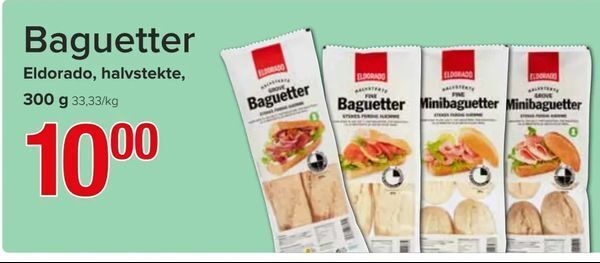 Spar Baguetter tilbud
