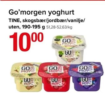 Spar Go'morgen yoghurt tilbud