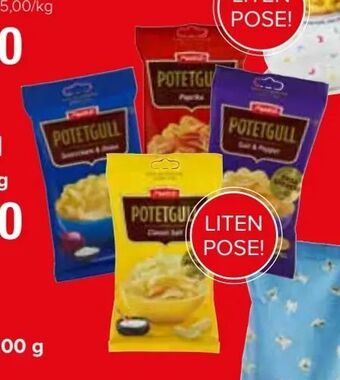 Spar Potetgull tilbud