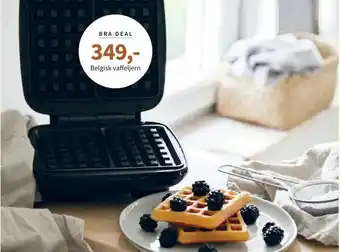 Tilbords Belgisk vaffeljern tilbud