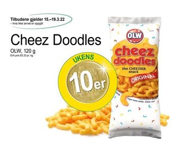 Joker Cheez Doodles tilbud