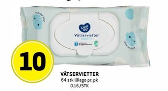 Bunnpris Våtservietter tilbud