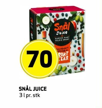 Bunnpris Snål juice tilbud