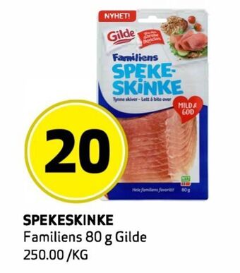 Bunnpris Spekeskinke tilbud