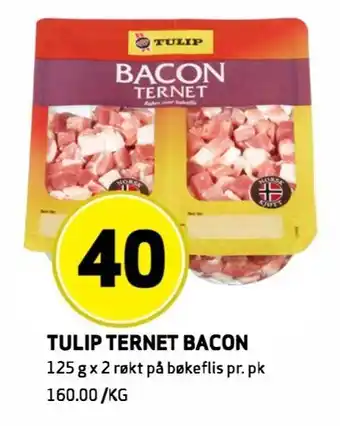 Bunnpris Tulip ternet bacon tilbud