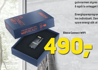 Megaflis Ebeco Connect WIFI tilbud